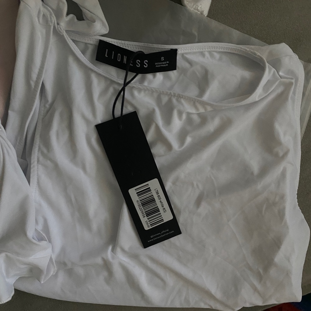 LIONESS Rendezvous Top XS White - Picture 5 of 6
